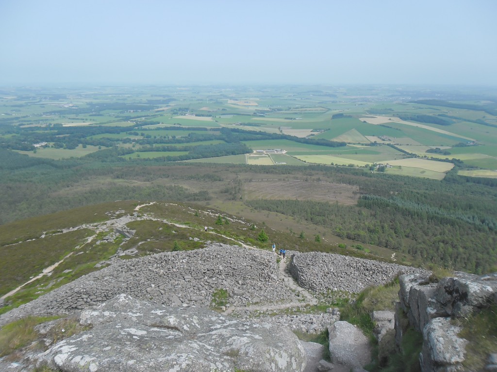 Appreciating where I'm at.  Bennachie Hill, Aberdeenshire